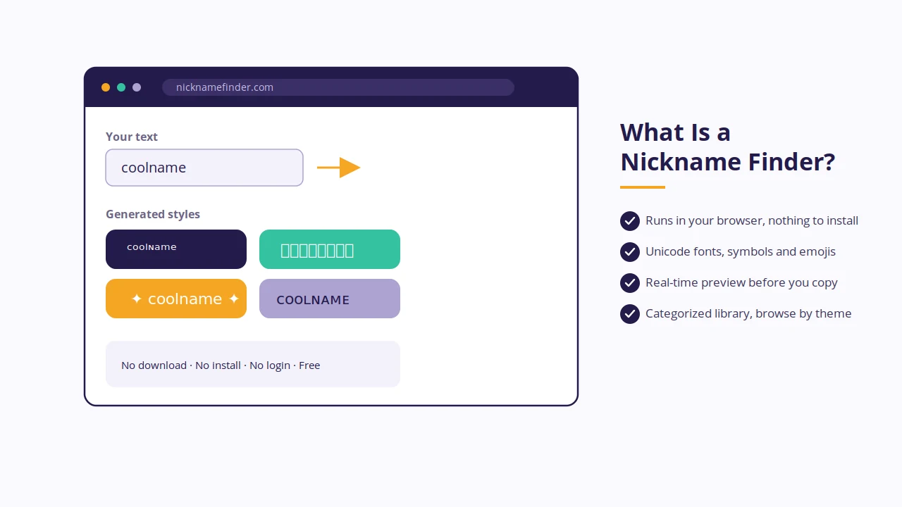 Nickname Finder